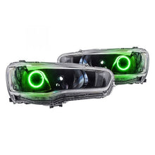Load image into Gallery viewer, Oracle LED Headlight Halo Rings Mitsubishi Lancer &amp; EVO (2008-2016) HID Projector or Halogen - Halogen / White Alternate Image