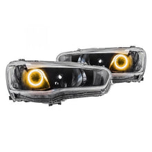 Load image into Gallery viewer, Oracle LED Headlight Halo Rings Mitsubishi Lancer &amp; EVO (2008-2016) HID Projector or Halogen - Halogen / White Alternate Image