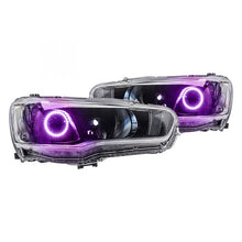 Load image into Gallery viewer, Oracle LED Headlight Halo Rings Mitsubishi Lancer &amp; EVO (2008-2016) HID Projector or Halogen - Halogen / White Alternate Image