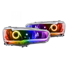Load image into Gallery viewer, Oracle LED Headlight Halo Rings Mitsubishi Lancer &amp; EVO (2008-2016) HID Projector or Halogen - HID Projector / ColorSHIFT w/o Controller Alternate Image