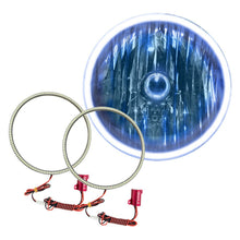 Load image into Gallery viewer, Oracle 7" Round LED Headlight Halo Kit - Multicolored - ColorSHIFT w/ No Controller Alternate Image