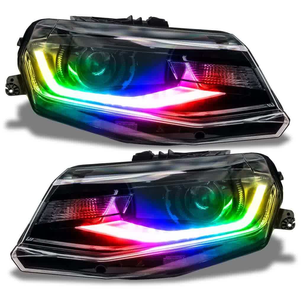 Oracle Headlight DRL Upgrade Kit Chevy Camaro (16-18) Camaro ZL1 (19-21)  [Dynamic ColorSHIFT] 3982-332