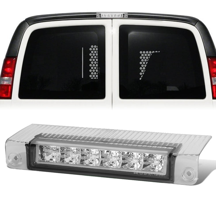 DNA Third Brake Light GMC Savana (13-15) LED Light - Black / Black