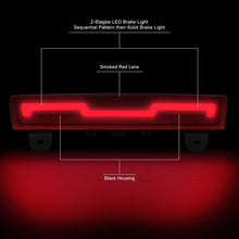 Load image into Gallery viewer, DNA Third Brake Light Chevy Tahoe (00-06) Sequential LED Cargo Light - Clear / Smoke / Red Alternate Image
