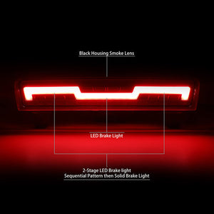 DNA Third Brake Light Chevy Tahoe (00-06) Sequential LED Cargo Light - Clear / Smoke / Red