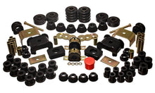 Load image into Gallery viewer, Energy Suspension Hyper-Flex Master Bushing Set GM K Series Pickup (73-80) Red or Black - Black Alternate Image