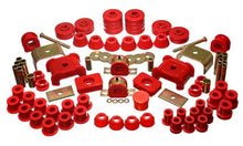 Load image into Gallery viewer, Energy Suspension Hyper-Flex Master Bushing Set GM K Series Pickup (73-80) Red or Black - Red Alternate Image