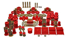 Load image into Gallery viewer, Energy Suspension Hyper-Flex Master Bushing Set Chevy Camaro (75-79) Black or Red - Red Alternate Image