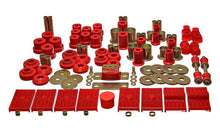 Load image into Gallery viewer, Energy Suspension Hyper-Flex Master Bushing Set Pontiac Firebird (76-79) Red or Black - Red Alternate Image
