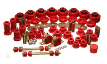 Load image into Gallery viewer, Energy Suspension Hyper-Flex Master Bushing Set Chevy/GMC Silverado/Sierra 2500HD (01-06) Black or Red - Red Alternate Image