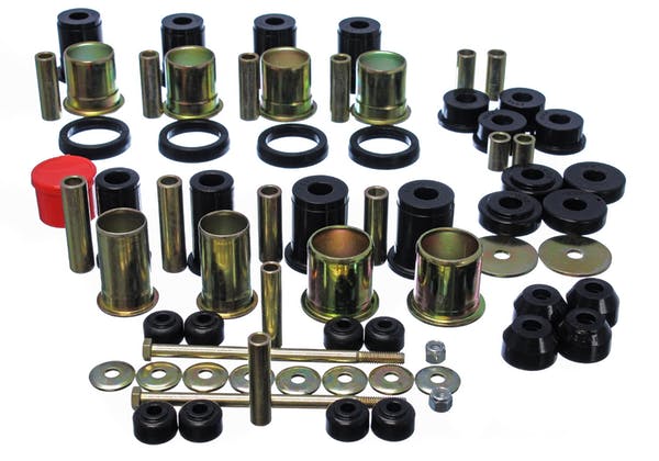 Energy Suspension 66-72 Oldsmobile Cutlass/442/F-85/Europa Red Hyper-flex Master Bushing Set
