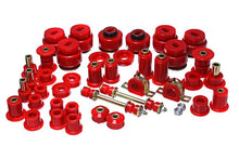 Load image into Gallery viewer, Energy Suspension Hyper-Flex Master Bushing Set Chevy Silverado 2500HD/3500HD (07-10) Black or Red - Red Alternate Image