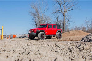 Rough Country Lift Kit Jeep Wrangler JL 2 Dr 4WD (18-22) 3.50" Lift Kit w/ LCA Drop brackets