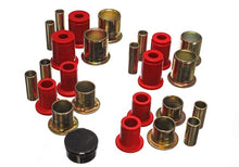 Load image into Gallery viewer, Energy Suspension Front Control Arm Bushings Chevy Camaro (80-81) Red or Black - Red Alternate Image