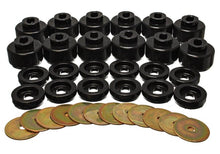 Load image into Gallery viewer, Energy Suspension Body Mount Bushing Set Cadillac Escalade (00-06) Red or Black - Black Alternate Image