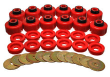 Load image into Gallery viewer, Energy Suspension Body Mount Bushing Set Cadillac Escalade (00-06) Red or Black - Red Alternate Image
