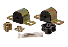 Load image into Gallery viewer, Energy Suspension Sway Bar Bushing Set [7/16 in] Corvette C2/C3 (63-82) Red or Black - Black Alternate Image