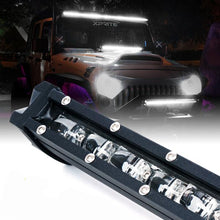 Load image into Gallery viewer, Xprite Flood Beam CREE LED Light Bar Ultra Thin Astro Series - 8"/14"/20"/26"/32"/38"/42'/44"/50" - 8" Alternate Image