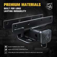 Load image into Gallery viewer, Xprite Rear Receiver Tow Hitch Jeep Wrangler JK/JKU (2007-2018) 2-Inch - No Harness / With Harness - No Harness Alternate Image