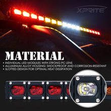 Load image into Gallery viewer, 215.99 Xprite LED Strobe Light Bar RX Series 30" G9 Offroad Rear Chase - RYBYR/RYWYR/RYWYR - Redline360 Alternate Image