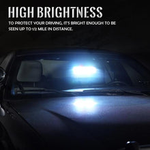 Load image into Gallery viewer, Xprite Dash/Windshield LED Strobe Lights [Undercover Series] Multiple Light Color Option - Blue Alternate Image