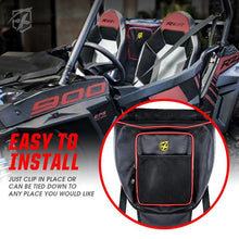 Load image into Gallery viewer, Xprite Center Seat Storage Bag Polaris RZR 570/800/S/900/1000 XP - Red / White - Red Alternate Image
