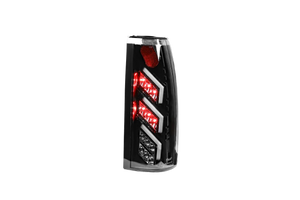 Winjet LED Tail Lights Chevy Blazer (1992-1994) Black/Smoke or Glossy Black/Clear