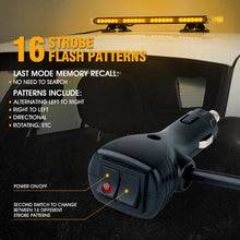 Load image into Gallery viewer, Xprite LED Strobe Light Bar 22" Amber Swift X Series Traffic Advisor - SL-L46-21IN-Y - Default Title Alternate Image