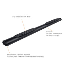 Load image into Gallery viewer, Go Rhino 4" OE Xtreme Oval Side Steps Ford Ranger (19-22) Textured Black or Polished - Textured Black Alternate Image