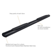 Load image into Gallery viewer, Go Rhino 4" OE Xtreme Oval Side Steps Nissan Rogue (08-13) Textured Black or Polished - Textured Black Alternate Image