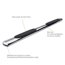 Load image into Gallery viewer, Go Rhino 4" OE Xtreme Oval Side Steps Ford Ranger (19-22) Textured Black or Polished - Textured Black Alternate Image