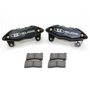 406.80 BLOX 4-Piston Calipers w/ Brake Pads - Set / Pads / Calipers only - Redline360
