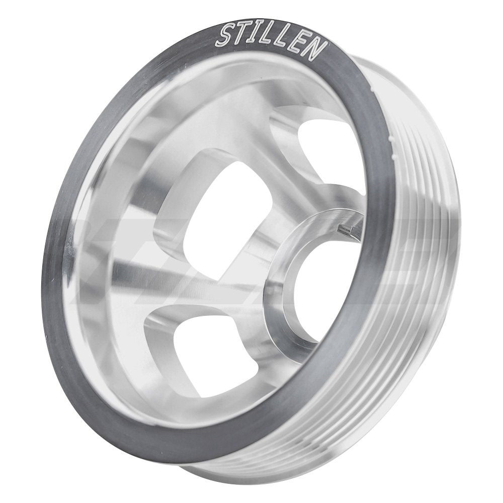 155.01 STILLEN Lightweight Crank Pulley Nissan Frontier / Pathfinder / Xterra (05-15) Underdrive or Standard Performance - Redline360
