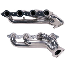 Load image into Gallery viewer, BBK Shorty Headers Chevy/GMC Truck/SUV V8 6.0L (99-13) [1-3/4 / CARB/SMOG Legal] Titanium or Polished Silver Ceramic Alternate Image