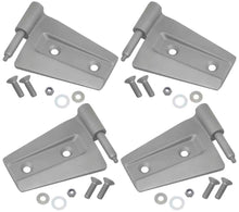 Load image into Gallery viewer, Kentrol Door Hinge Jeep Wrangler JK 2-Door (2007-2018) Polished or Sand Blasted or Black - Sand Blasted Alternate Image