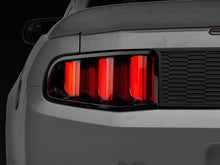 Load image into Gallery viewer, Raxiom Tail Lights Ford Mustang S197 (2010-2012) [Vector V2 LED] Gloss Black Housing / Clear Lens Alternate Image