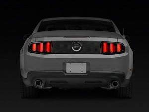 Raxiom Tail Lights Ford Mustang S197 (2010-2012) [Vector V2 LED] Gloss Black Housing / Clear Lens