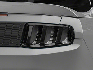 Raxiom Tail Lights Ford Mustang S197 (2010-2012) [Vector V2 LED] Gloss Black Housing / Clear Lens