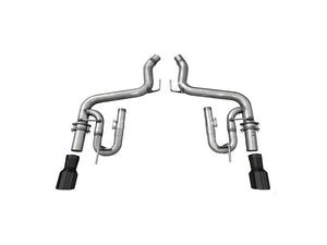 539.46 Solo Performance Axleback XV Exhaust Ford Mustang GT 5.0L (2015-2019) Polished or Black Tips - Redline360