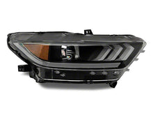 Load image into Gallery viewer, Raxiom Projector Headlights Ford Mustang S550 (15-23) [White Tri-Bar LED DRL] Factory HID or LED - Factory HID Alternate Image