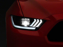 Load image into Gallery viewer, Raxiom Projector Headlights Ford Mustang S550 (15-23) [White Tri-Bar LED DRL] Factory HID or LED - LED Alternate Image