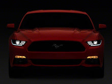 Load image into Gallery viewer, Raxiom Projector Headlights Ford Mustang S550 (15-23) [White Tri-Bar LED DRL] Factory HID or LED - Factory HID Alternate Image