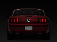 Load image into Gallery viewer, Raxiom Tail Lights Ford Mustang S197 (2005-2010) [Vector V2 LED] Black Housing/ Smoked Lens Alternate Image