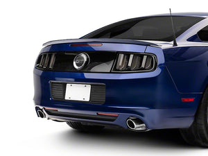 Raxiom Tail Lights Ford Mustang S197 (2013-2014) [Vector V2 LED] Black Housing/ Clear Lens