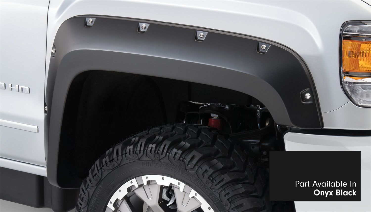 Bushwacker Rivet Style GMC Sierra 2500/3500 HD (2017-2019) Color Match ...