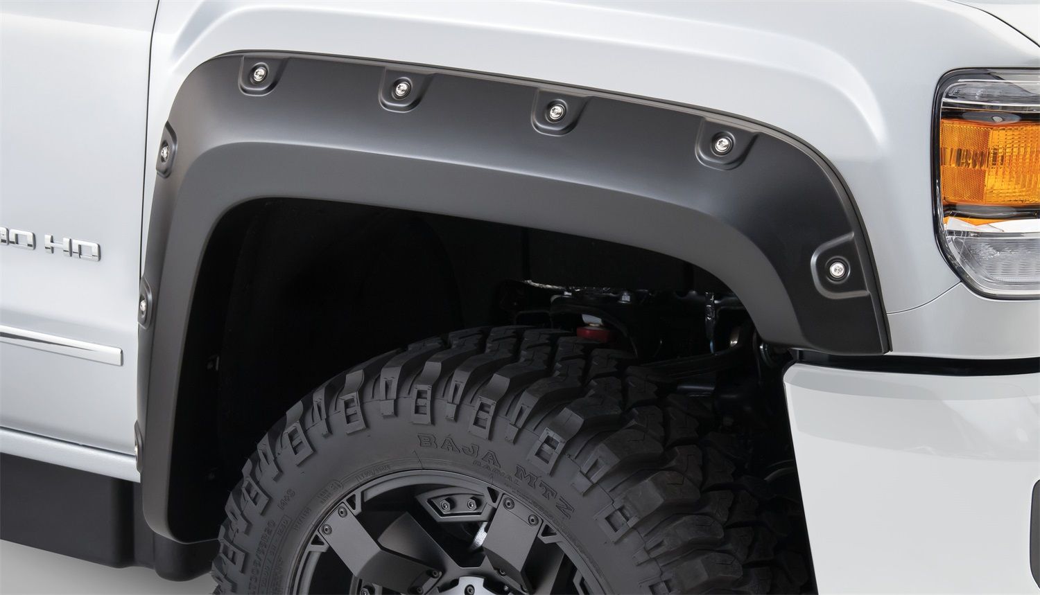 Bushwacker Black Boss Fender Flares GMC Sierra 2500/3500 HD (15-18) [R ...