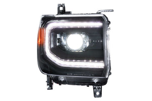 Morimoto Headlights GMC Sierra (2014-2018) XB LED - Black