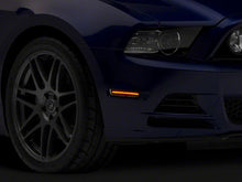 Load image into Gallery viewer, Raxiom LED Side Marker Lights Ford Mustang (10-14) [Axial Series - Smoked Lens] Front and Rear LED Side Markers Alternate Image