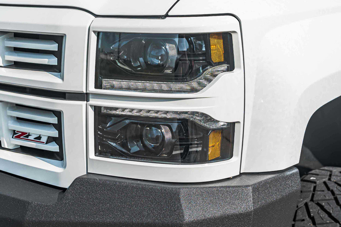 Morimoto Headlights Chevy Silverado 1500 (2014-2015) XB LED - Black