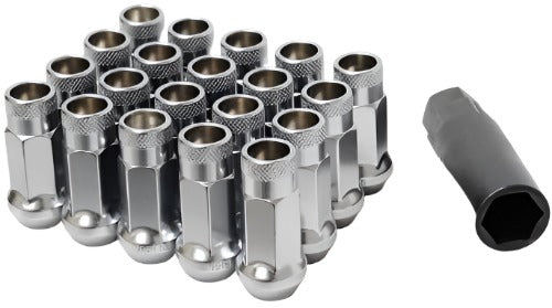 Muteki Open End Lug Nuts - Deep Black 12x1.50